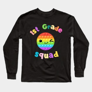 1st grade squad popit Long Sleeve T-Shirt